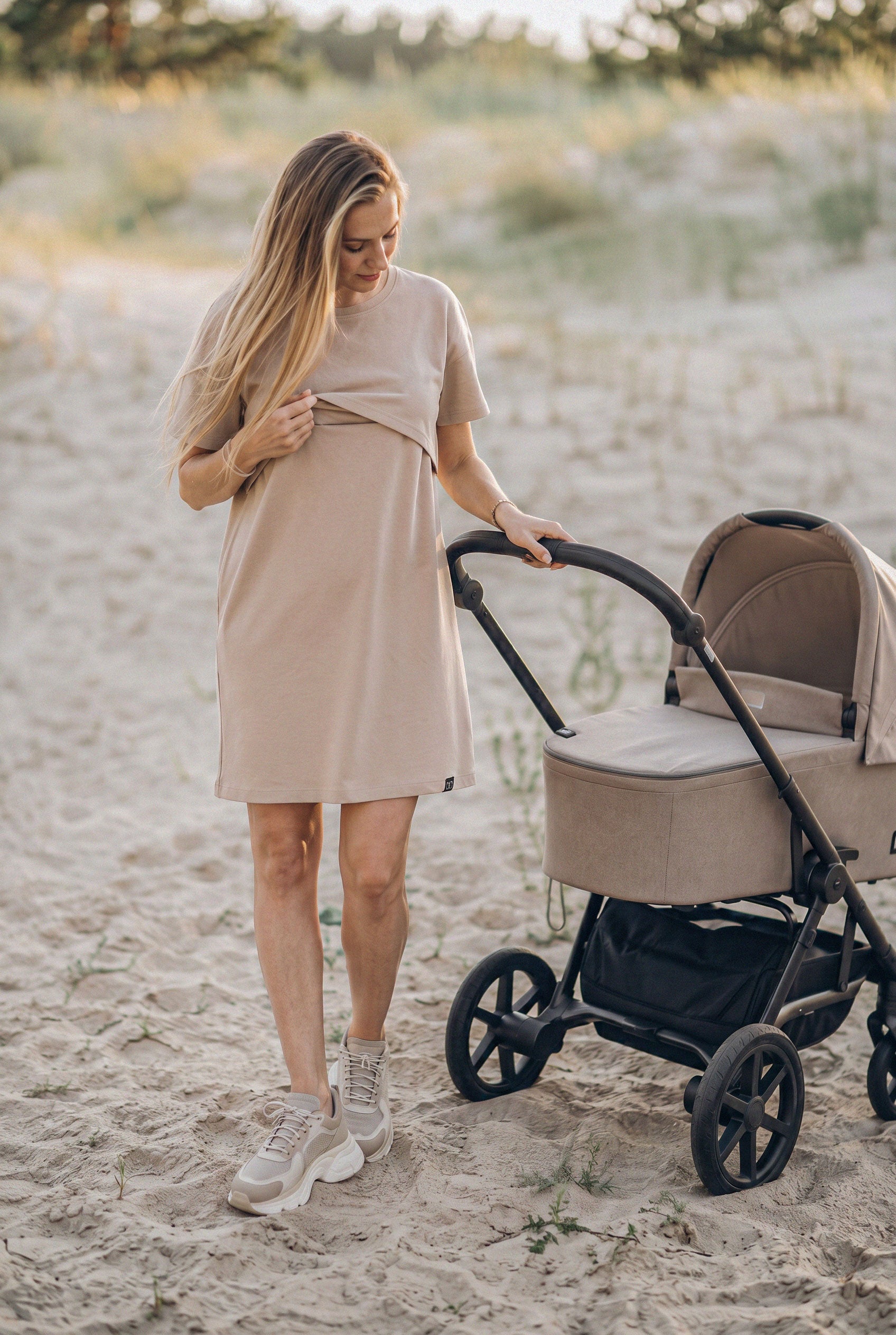 Maternity & Nursing Dress
